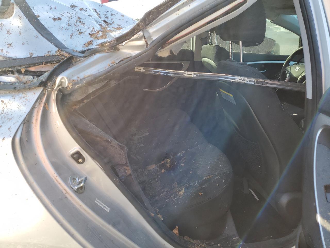 2014 Hyundai Elantra VIN KMHD35LH2EU219268 Copart auction photo, all over damage thumbnail 10