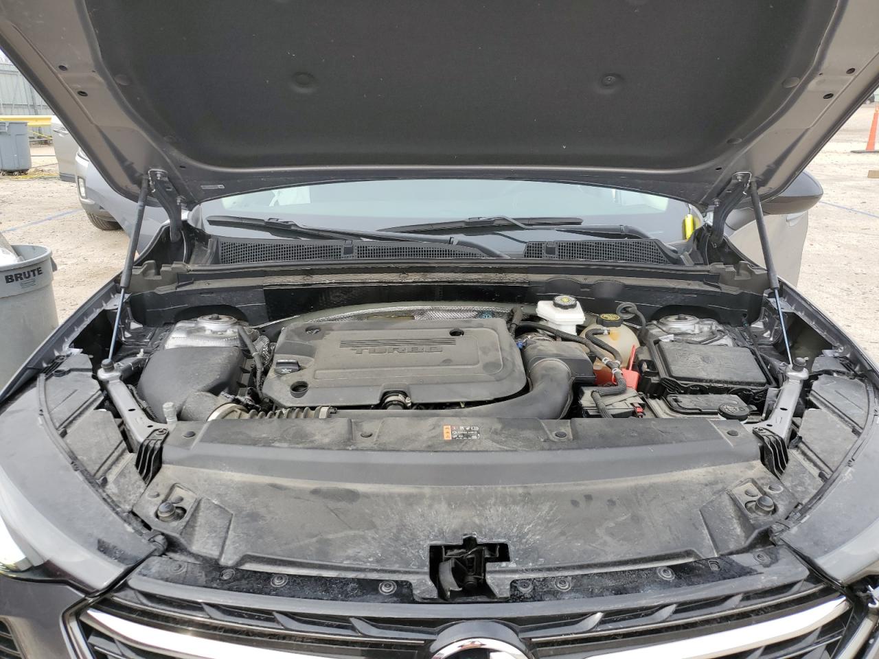 2022 Buick Envision VIN LRBAZLR43ND109035 Copart auction photo, front end / side damage thumbnail 12