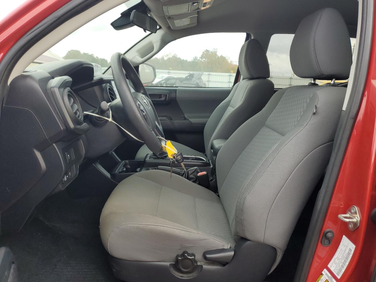 2020 Toyota Tacoma VIN 5TFAX5GN0LX168537 Copart auction photo, all over damage thumbnail 7