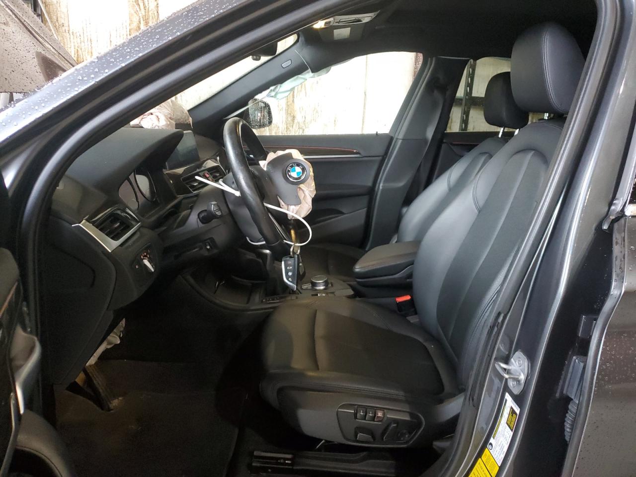 2018 BMW X1 VIN WBXHU7C30J3F04477 Copart auction photo, front end / top/roof damage thumbnail 7