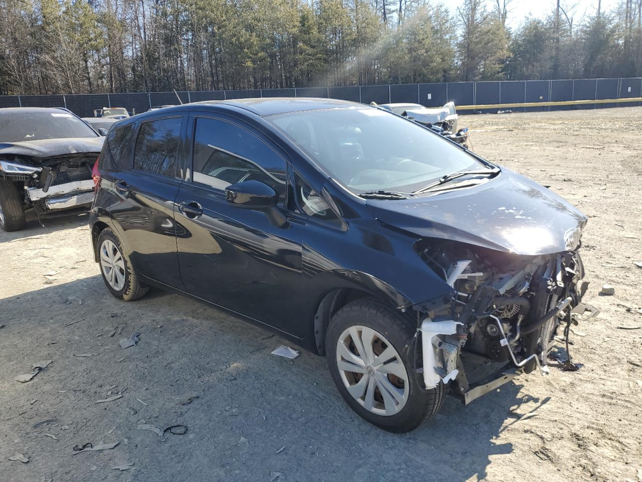 2017 Nissan Versa VIN 3N1CE2CP2HL375778 Copart auction photo, front end damage thumbnail 4