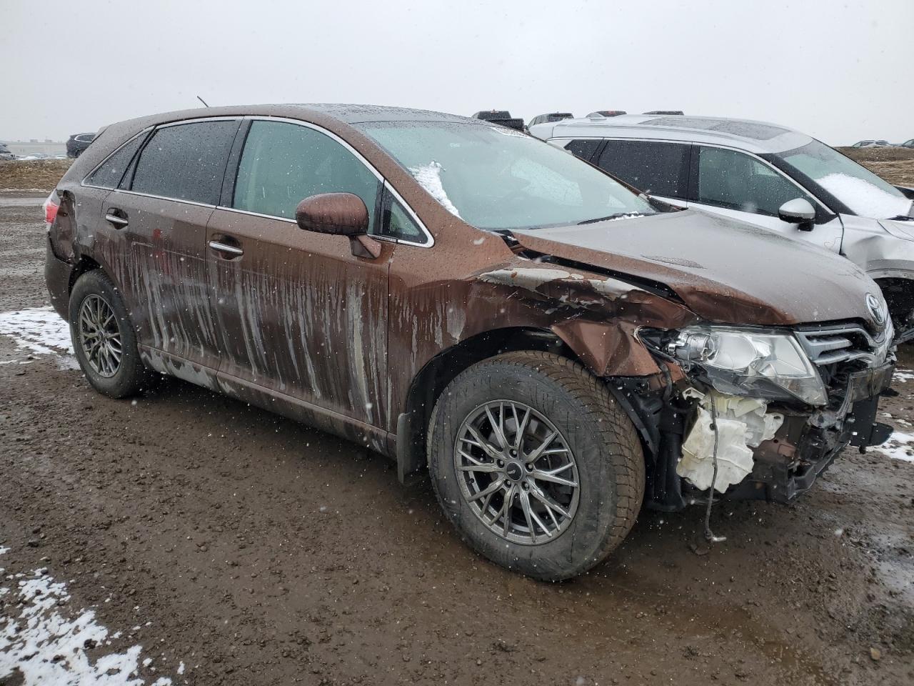 2011 Toyota Venza VIN 4T3BK3BBXBU054309 Copart auction photo, front end / rear end damage thumbnail 4