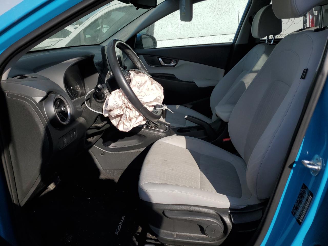 2022 Hyundai Kona VIN KM8K3CAB5NU880349 Copart auction photo, front end damage thumbnail 7