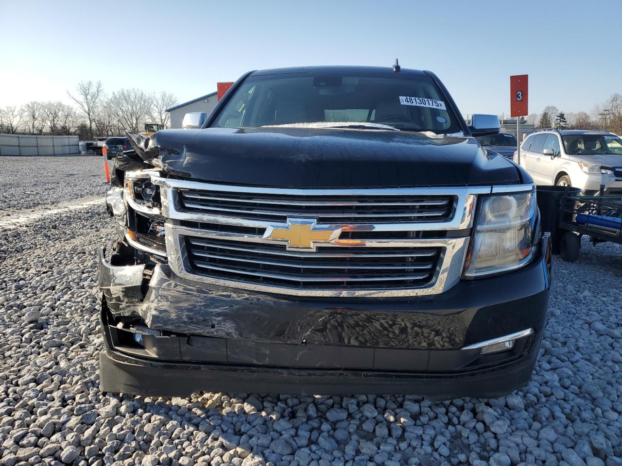 2016 Chevrolet Suburban VIN 1GNSKJKC5GR467699 Copart auction photo, front end / side damage thumbnail 5