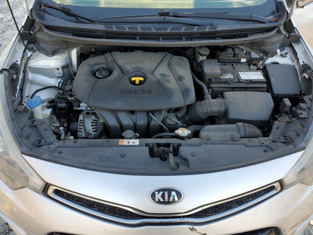2014 KIA Forte VIN KNAFX6A86E5235006 Copart auction photo, rear end damage thumbnail 11