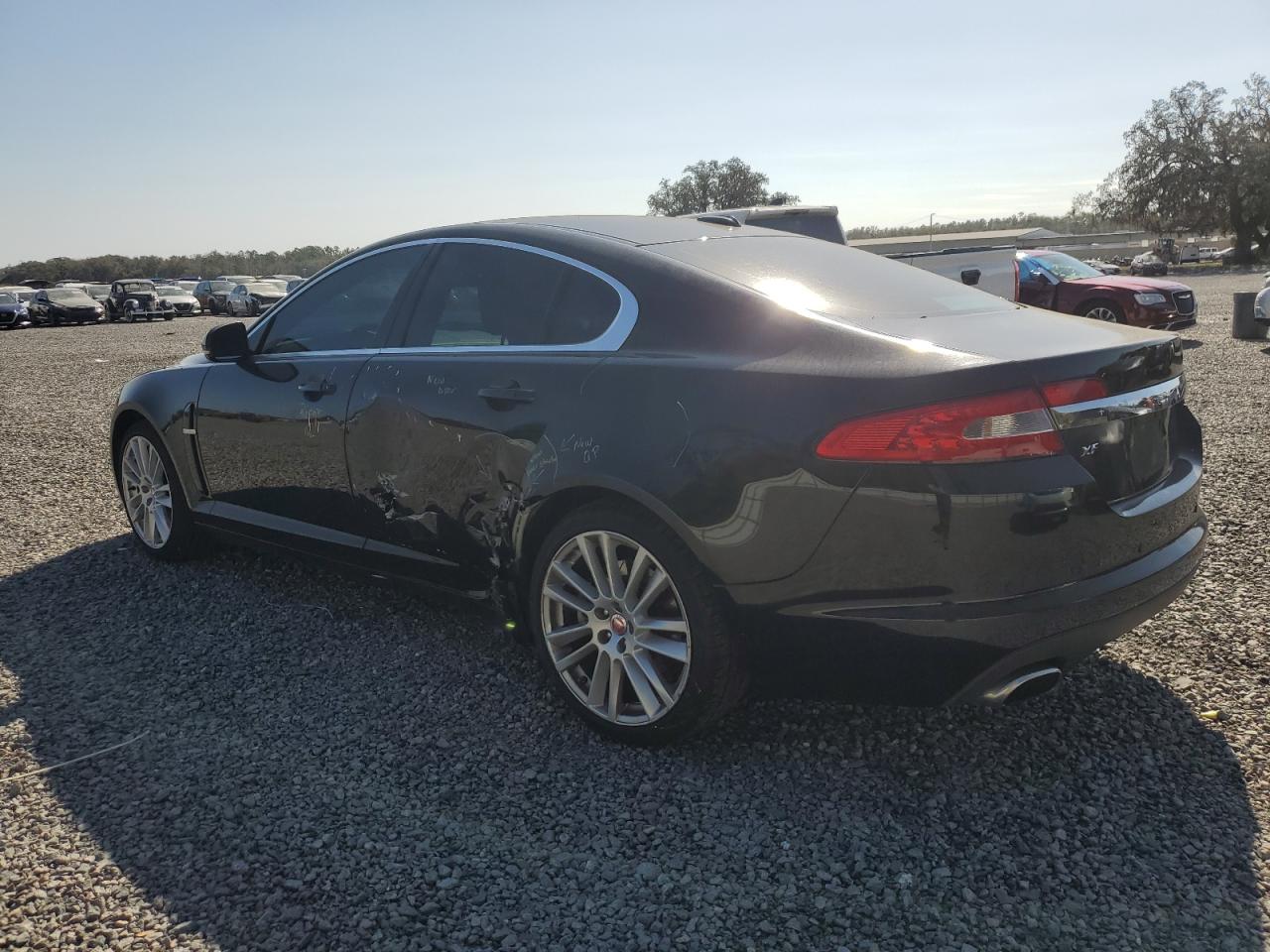 2010 Jaguar XF VIN SAJWA0FA9AHR68321 Copart auction photo, side damage thumbnail 2