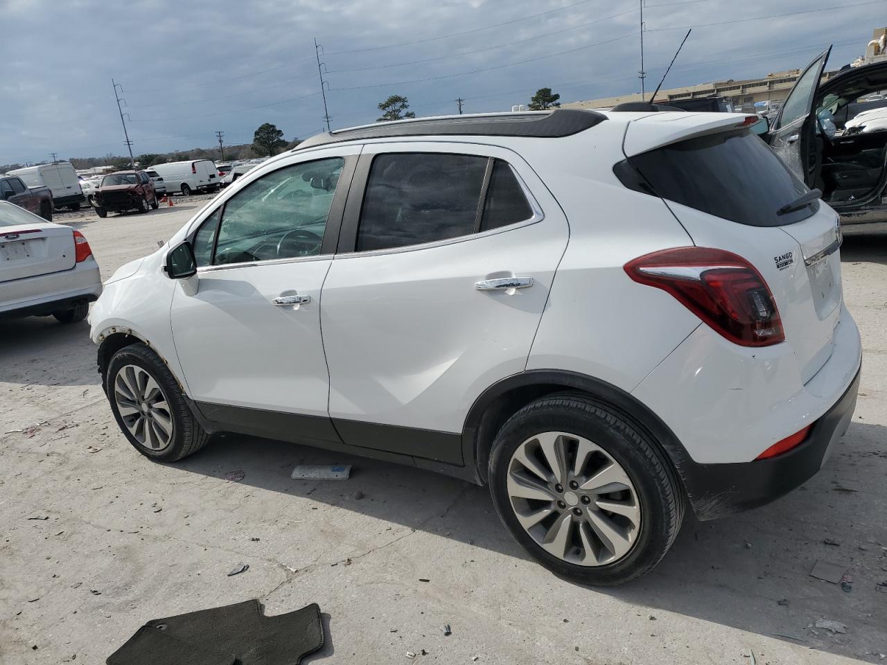 2019 Buick Encore VIN KL4CJASB9KB842092 Copart auction photo, front end damage thumbnail 2