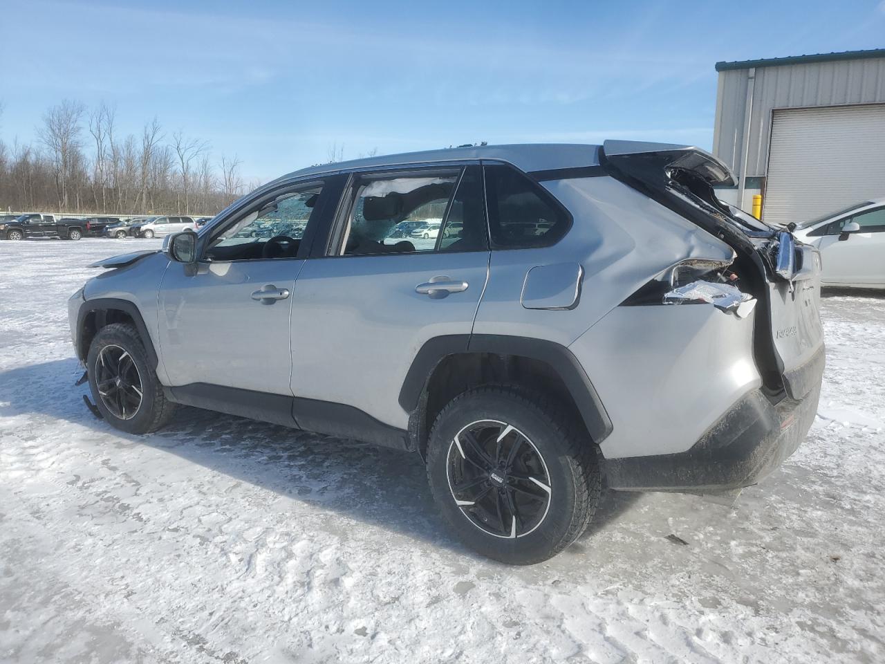 2020 Toyota RAV 4 VIN 2T3P1RFV0LC068822 Copart auction photo, rollover damage thumbnail 2