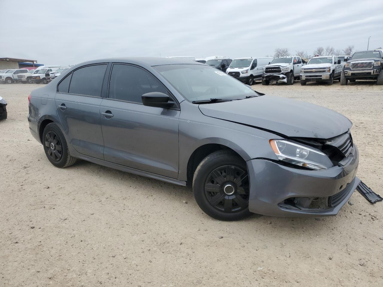 2014 Volkswagen Jetta VIN 3VW2K7AJ5EM254114 Copart auction photo, front end / minor dent/scratches damage thumbnail 4