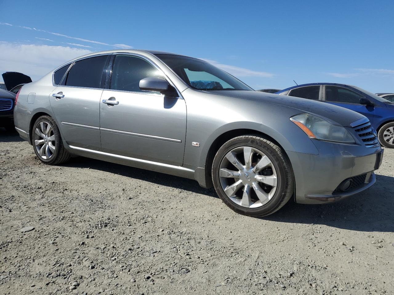 2007 Infiniti M VIN JNKAY01E77M310042 Copart auction photo, mechanical damage thumbnail 4