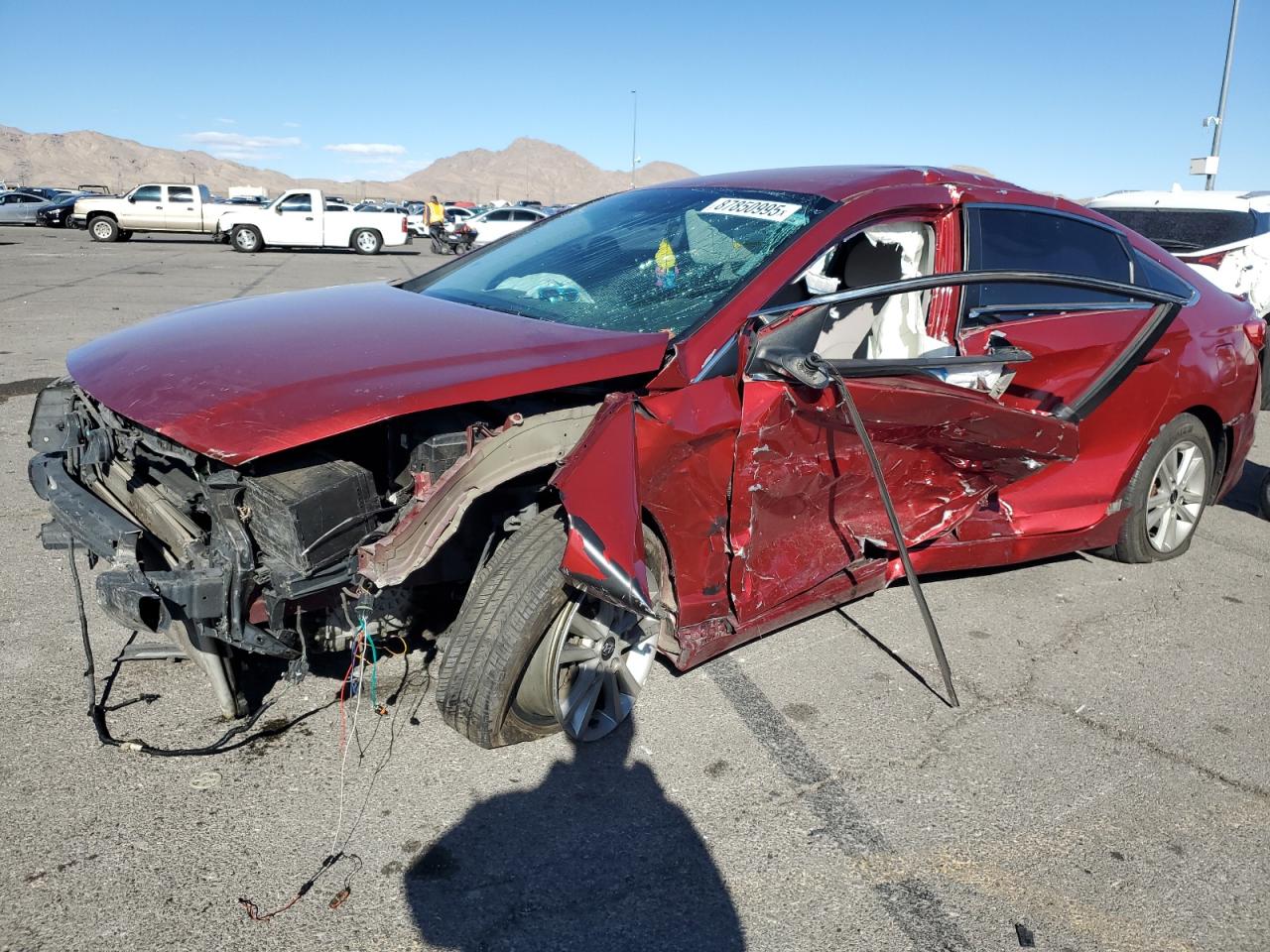 2015 Hyundai Sonata VIN 5NPE24AF0FH152074
