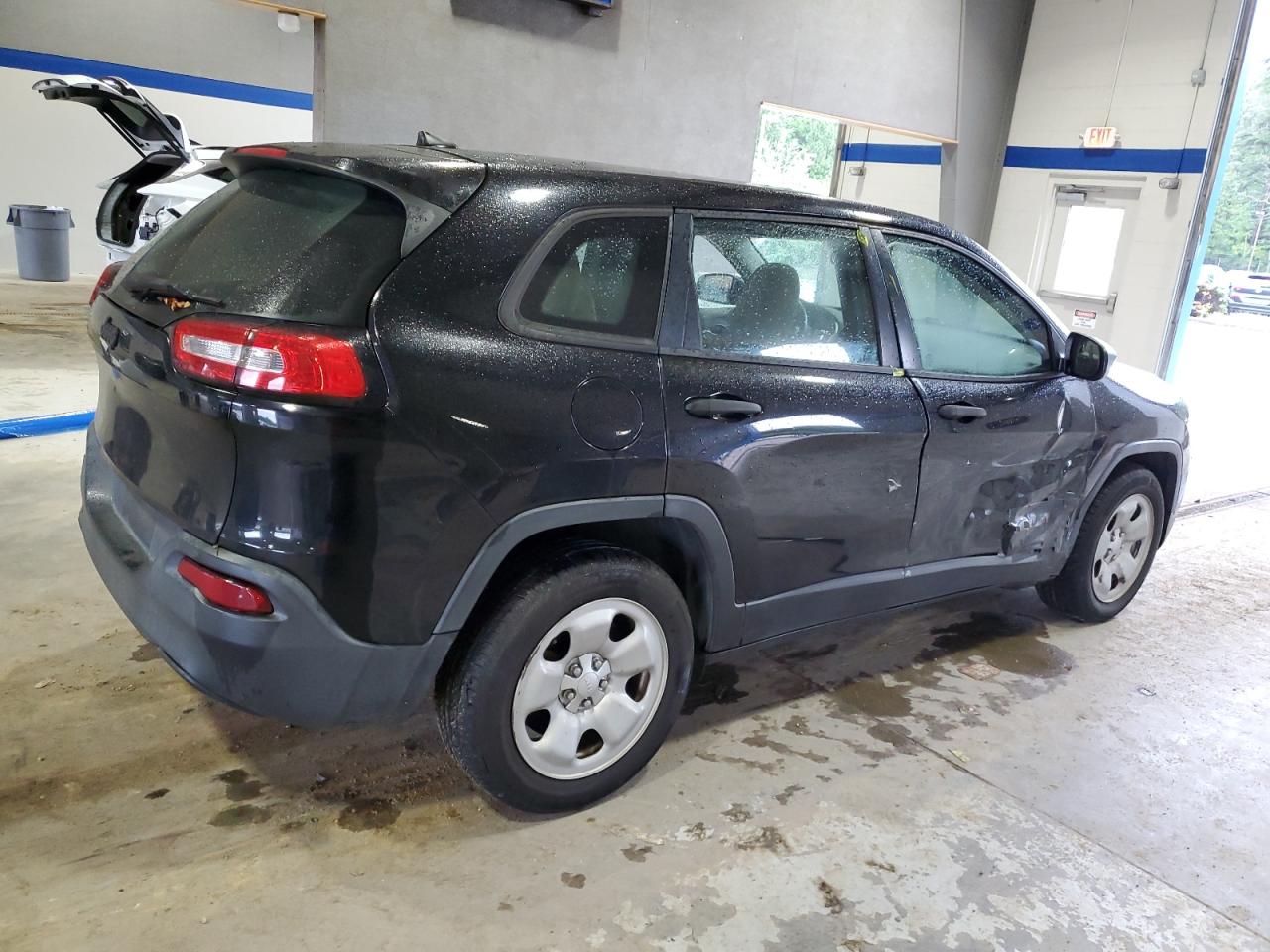 2017 Jeep Grand Cherokee VIN 1C4PJLAB0HW649979 Copart auction photo, side damage thumbnail 3