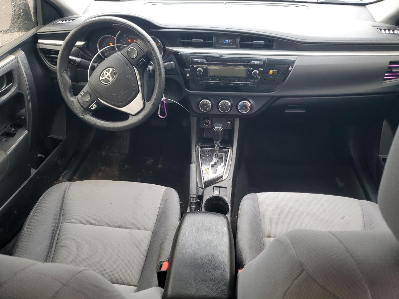 2015 Toyota Corolla VIN 5YFBURHE1FP196109 Copart auction photo, front end damage thumbnail 8