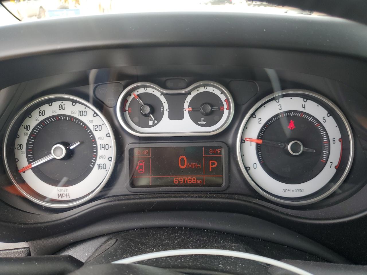 2014 Fiat 500 VIN ZFBCFABH8EZ001889 Copart auction photo, front end damage thumbnail 9