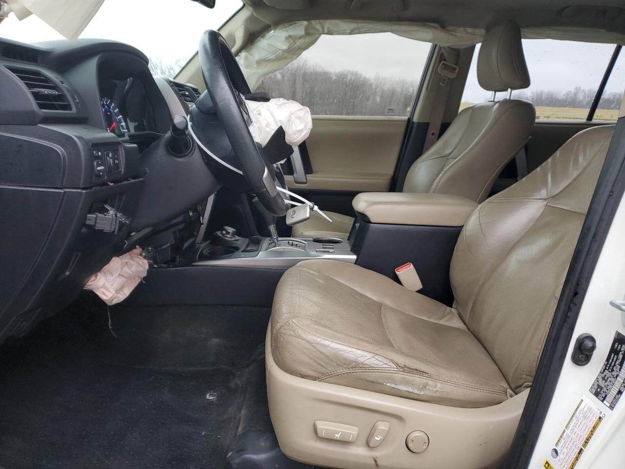 2014 Toyota 4Runner VIN JTEBU5JR0E5198107 Copart auction photo, front end / rear end damage thumbnail 7