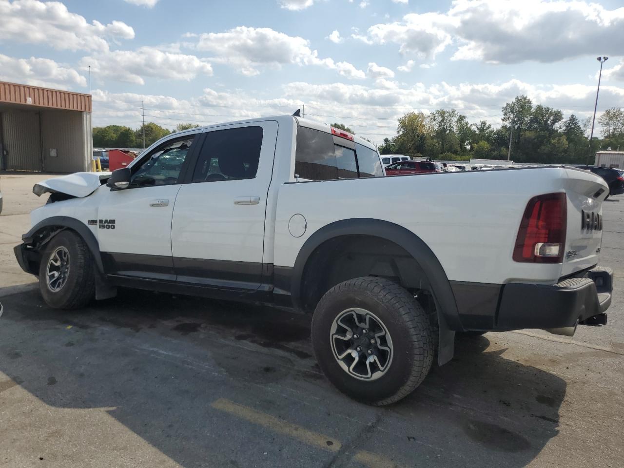 2018 RAM 1500 VIN 1C6RR7YT4JS128212 Copart auction photo, front end / side damage thumbnail 2