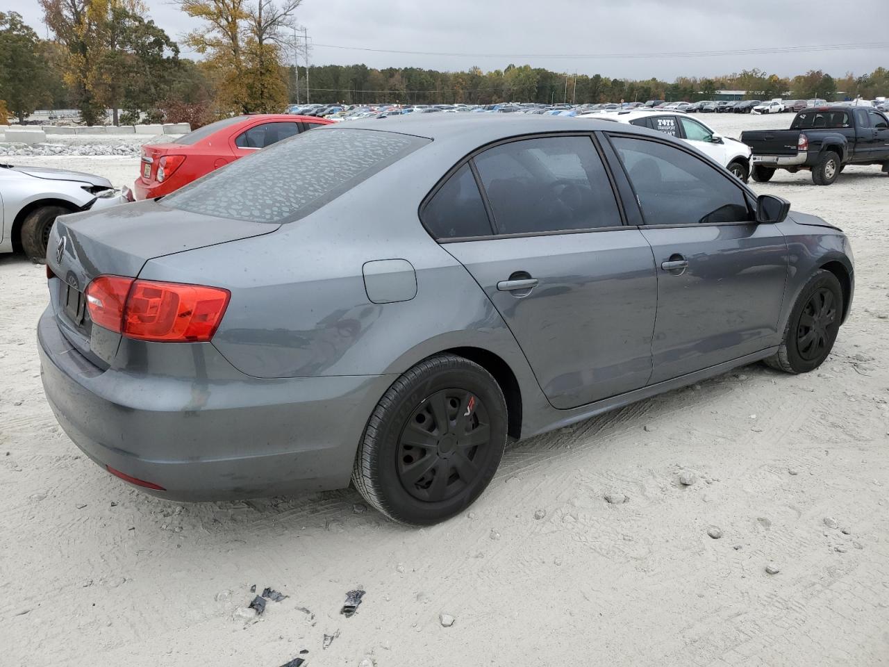 2014 Volkswagen Jetta VIN 3VW2K7AJ0EM226673 Copart auction photo, all over damage thumbnail 3