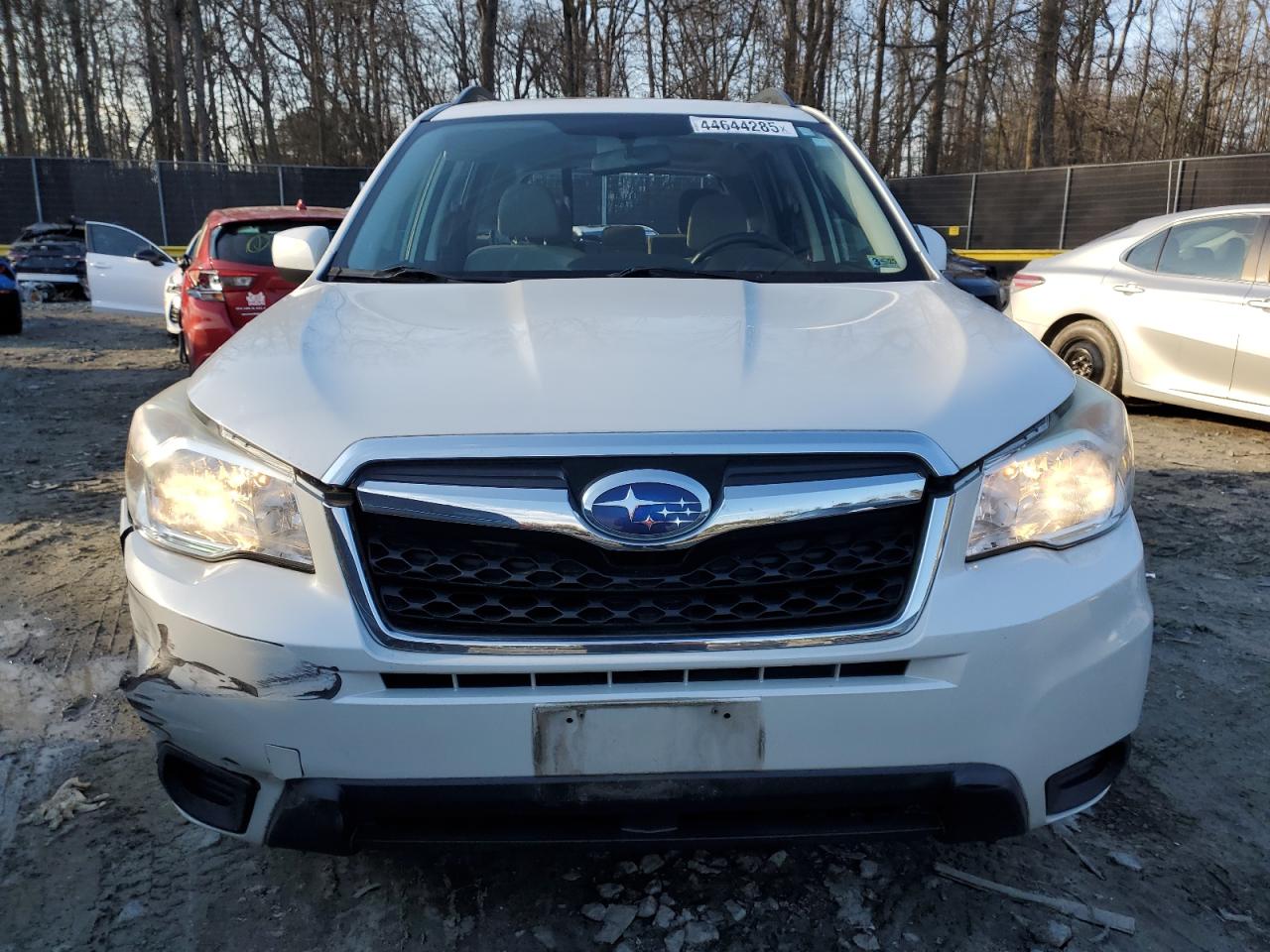 2014 Subaru Forester VIN JF2SJAEC3EH403236 Copart auction photo, rear end / front end damage thumbnail 5