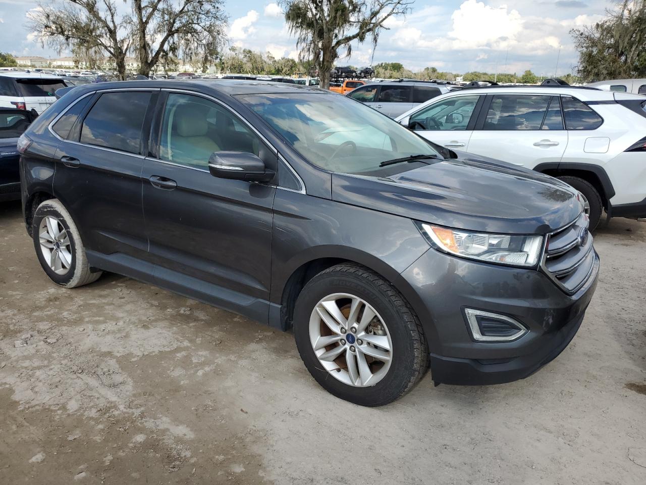 2015 Ford Edge VIN 2FMTK3J86FBB28792 Copart auction photo, water/flood damage thumbnail 4