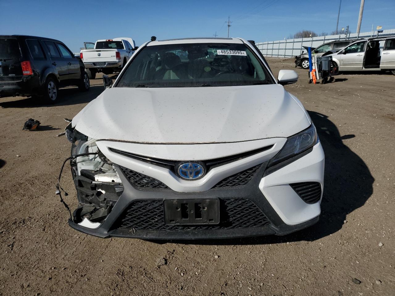 2018 Toyota Camry VIN 4T1B21HK0JU509316 Copart auction photo, all over damage thumbnail 5