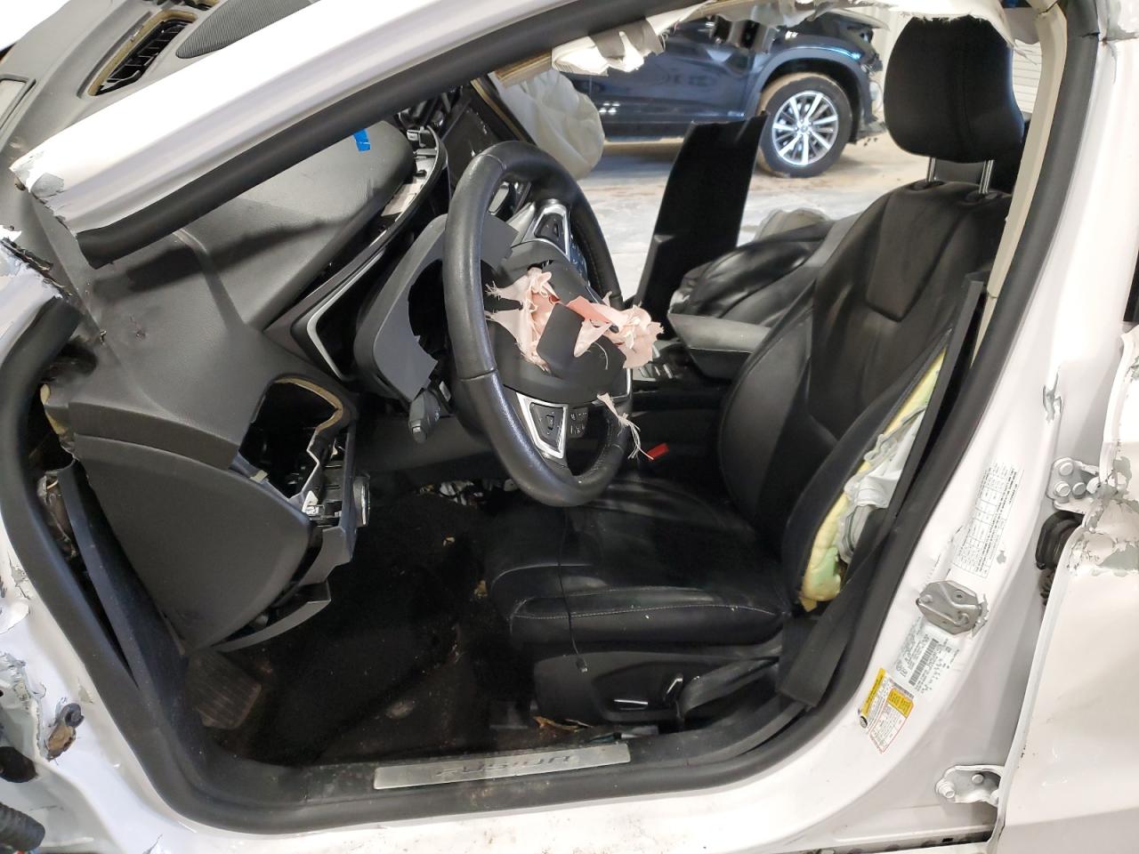 2019 Ford Fusion VIN 3FA6P0SU0KR144226 Copart auction photo, front end / all over damage thumbnail 7