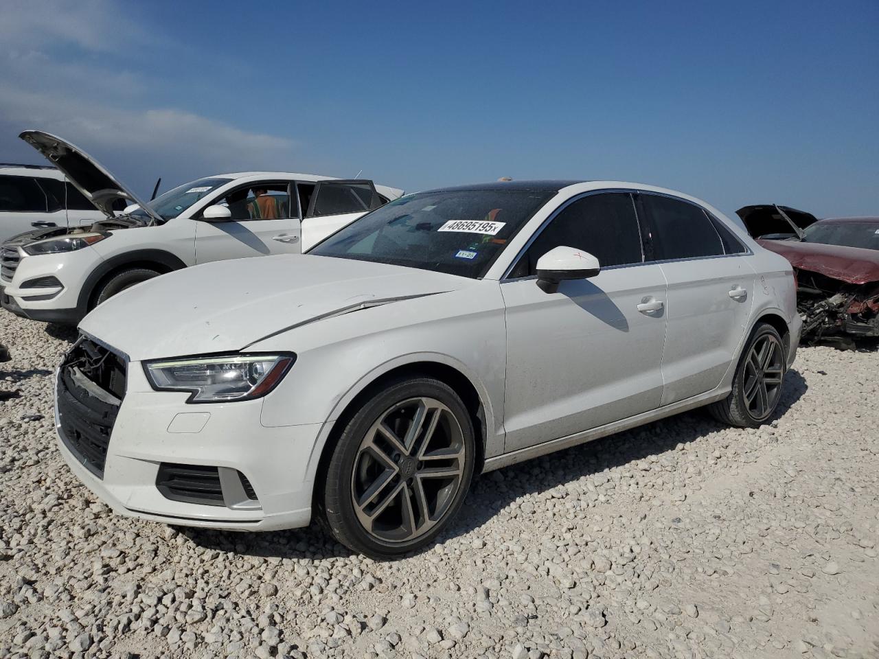 2019 Audi A3 VIN WAUAUGFF5K1009848 - Copart auction photo