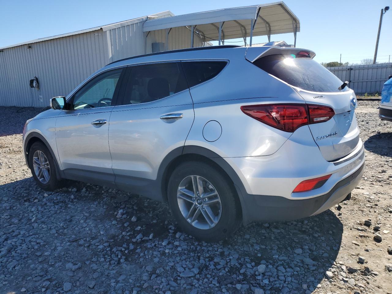 2017 Hyundai Santa Fe VIN 5XYZU3LB9HG500139 Copart auction photo, side damage thumbnail 2