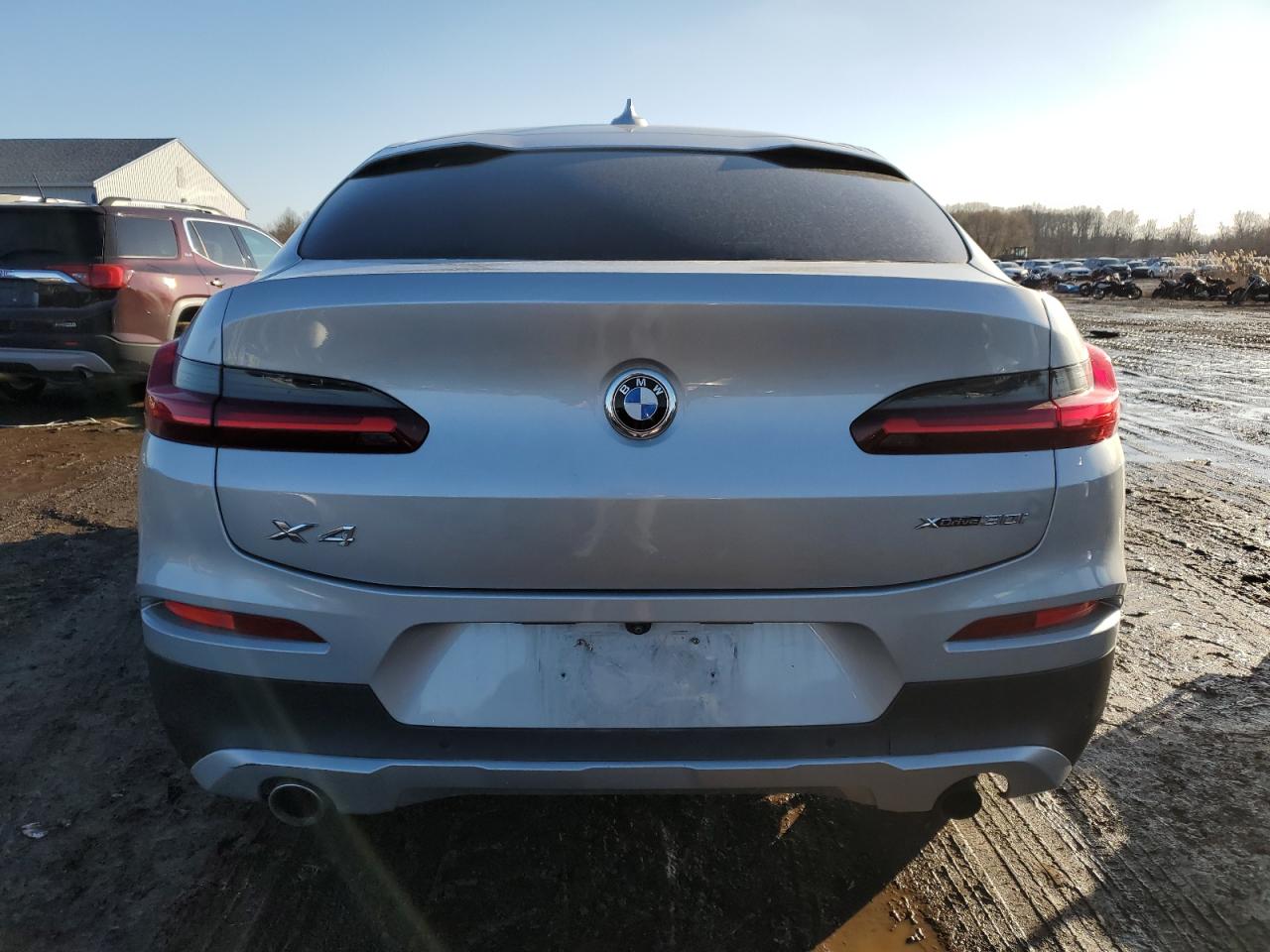 2021 BMW X4 VIN 5UX2V1C01M9G92011 Copart auction photo, front end damage thumbnail 6