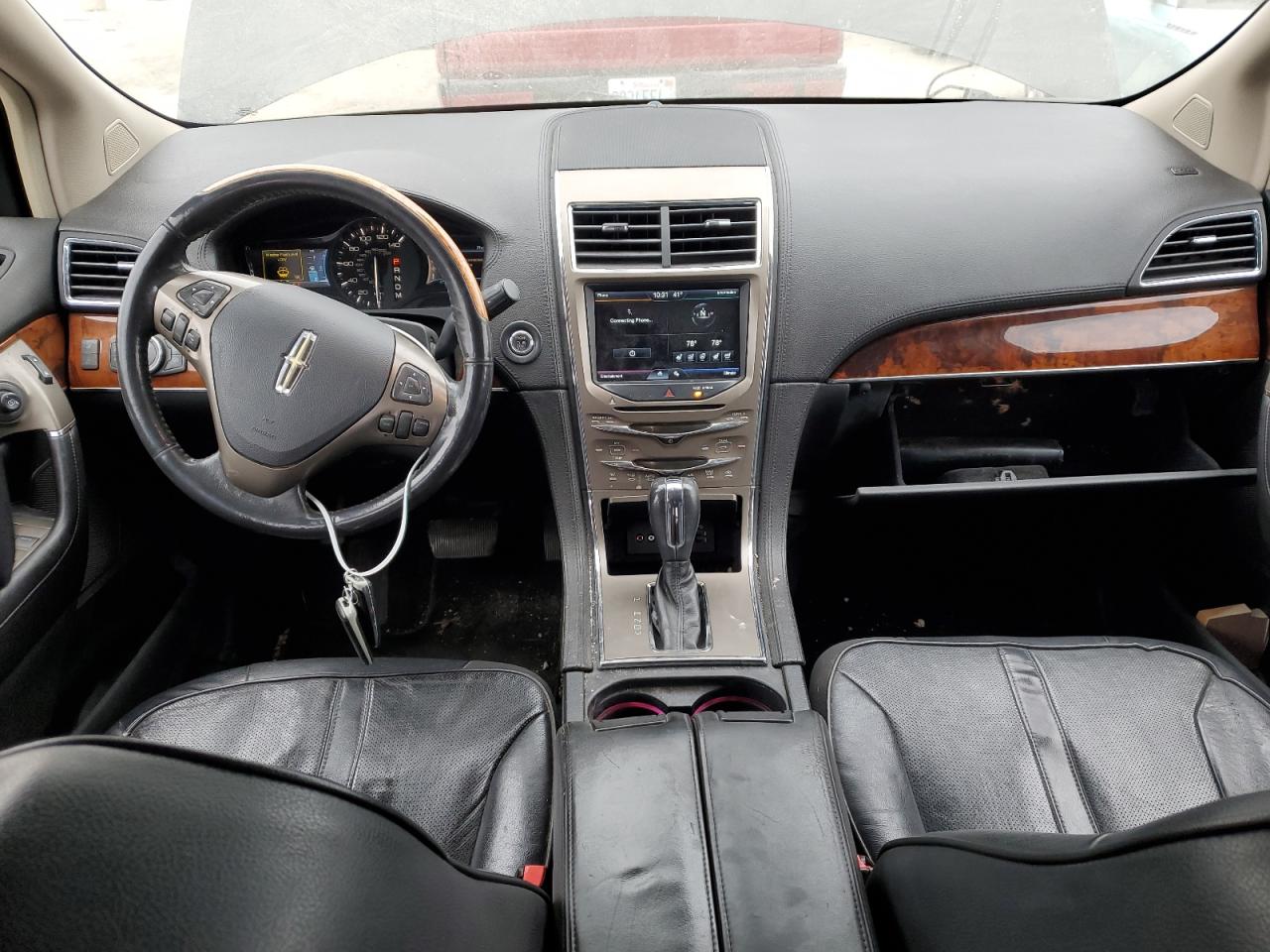 2011 Lincoln MKX VIN 2LMDJ6JK0BBJ01493 Copart auction photo, front end damage thumbnail 8