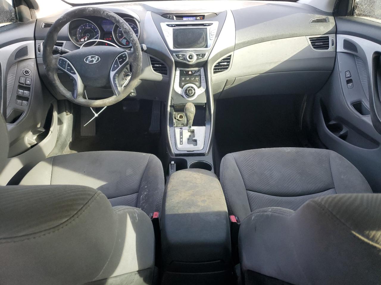2011 Hyundai Elantra VIN KMHDH4AE3BU090148 Copart auction photo, water/flood damage thumbnail 8