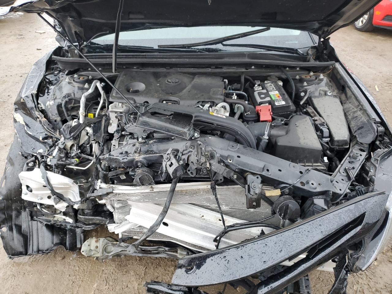 2021 Toyota Camry VIN 4T1G11AK5MU535904 Copart auction photo, front end damage thumbnail 12