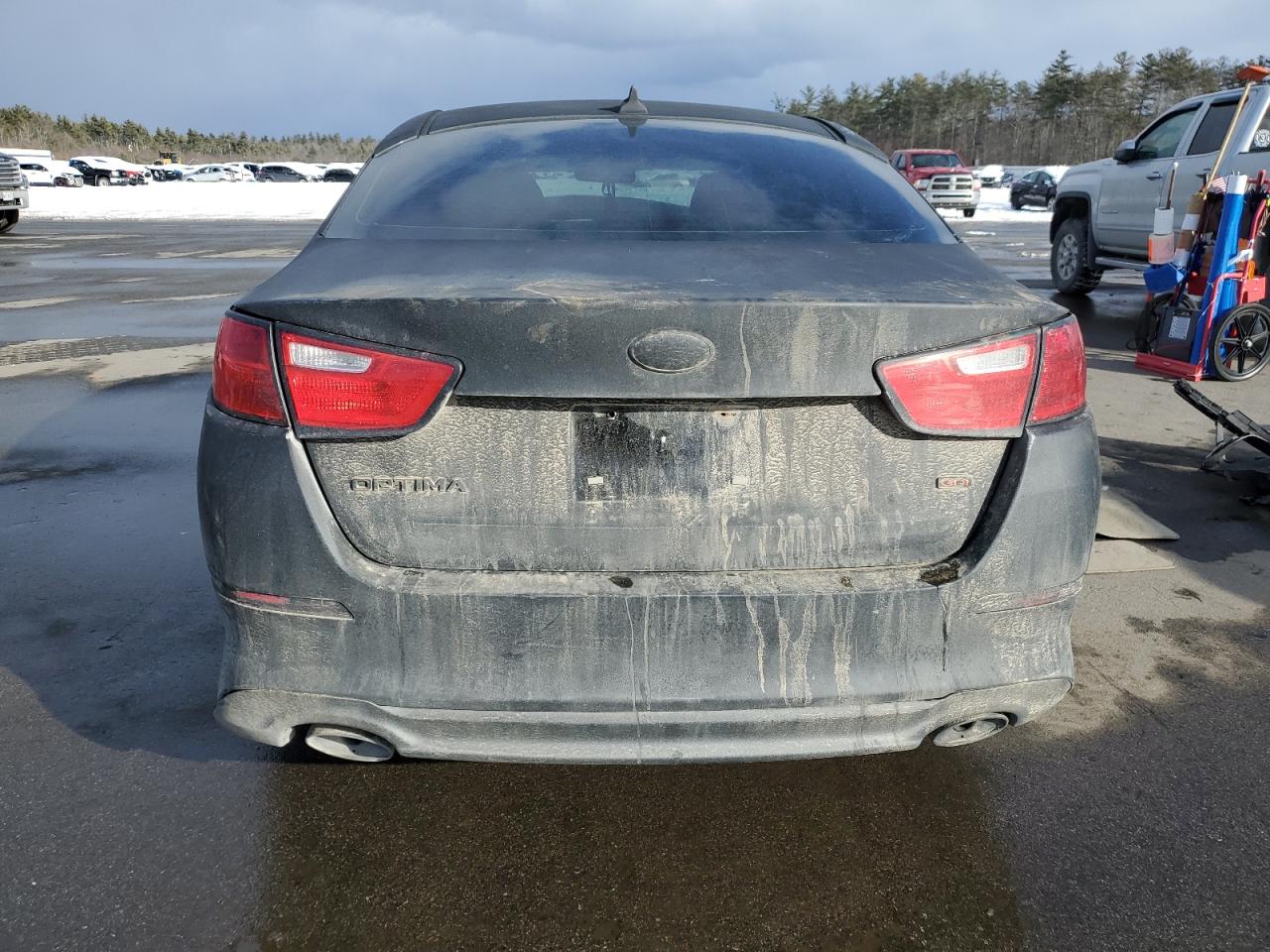 2015 KIA Optima VIN 5XXGM4A76FG354344 Copart auction photo, front end / undercarriage damage thumbnail 6