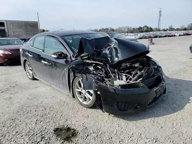 2015 Nissan Sentra VIN 3N1AB7APXFY217771 Copart auction photo, front end / side damage thumbnail 11
