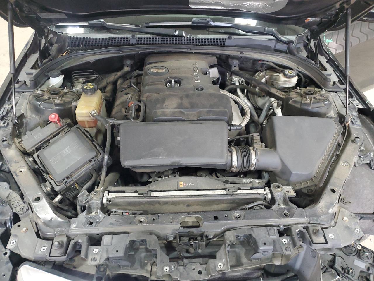 2016 Cadillac ATS VIN 1G6AA5RA2G0151283 Copart auction photo, front end / undercarriage damage thumbnail 11