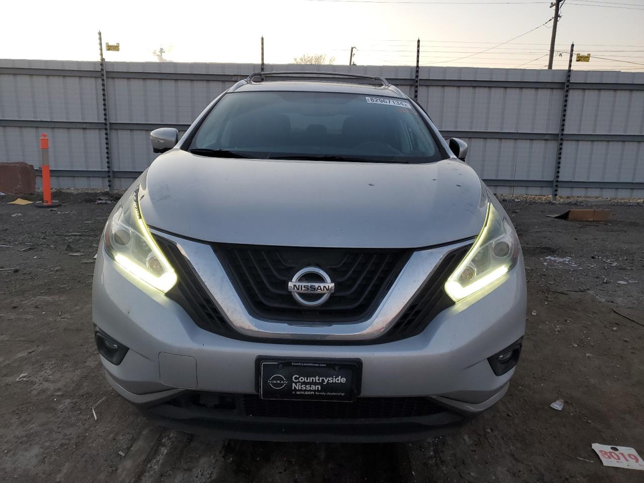 2015 Nissan Murano VIN 5N1AZ2MH3FN229267 Copart auction photo, side damage thumbnail 5