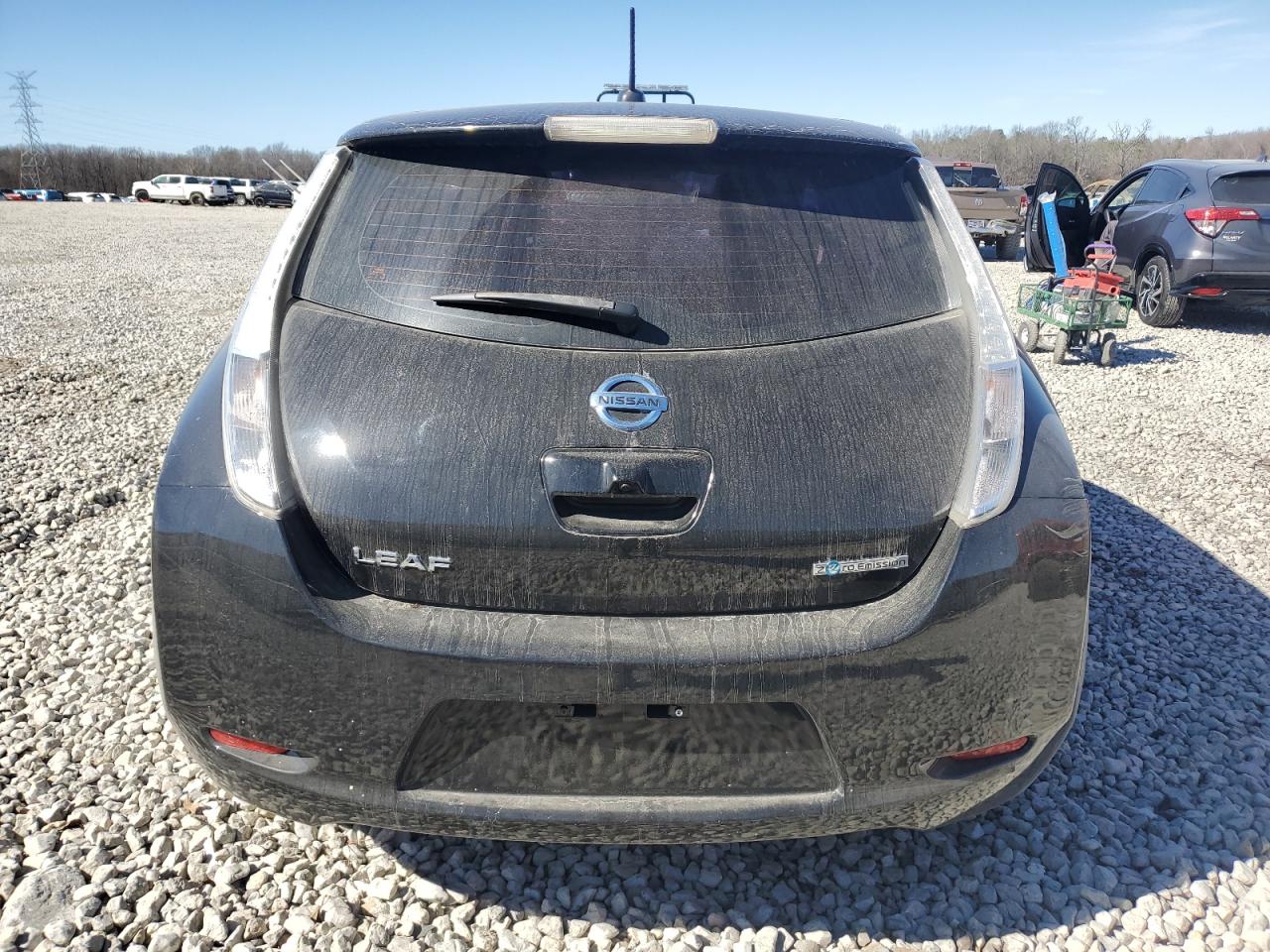 2015 Nissan Leaf VIN 1N4AZ0CP3FC305959 Copart auction photo, front end damage thumbnail 6