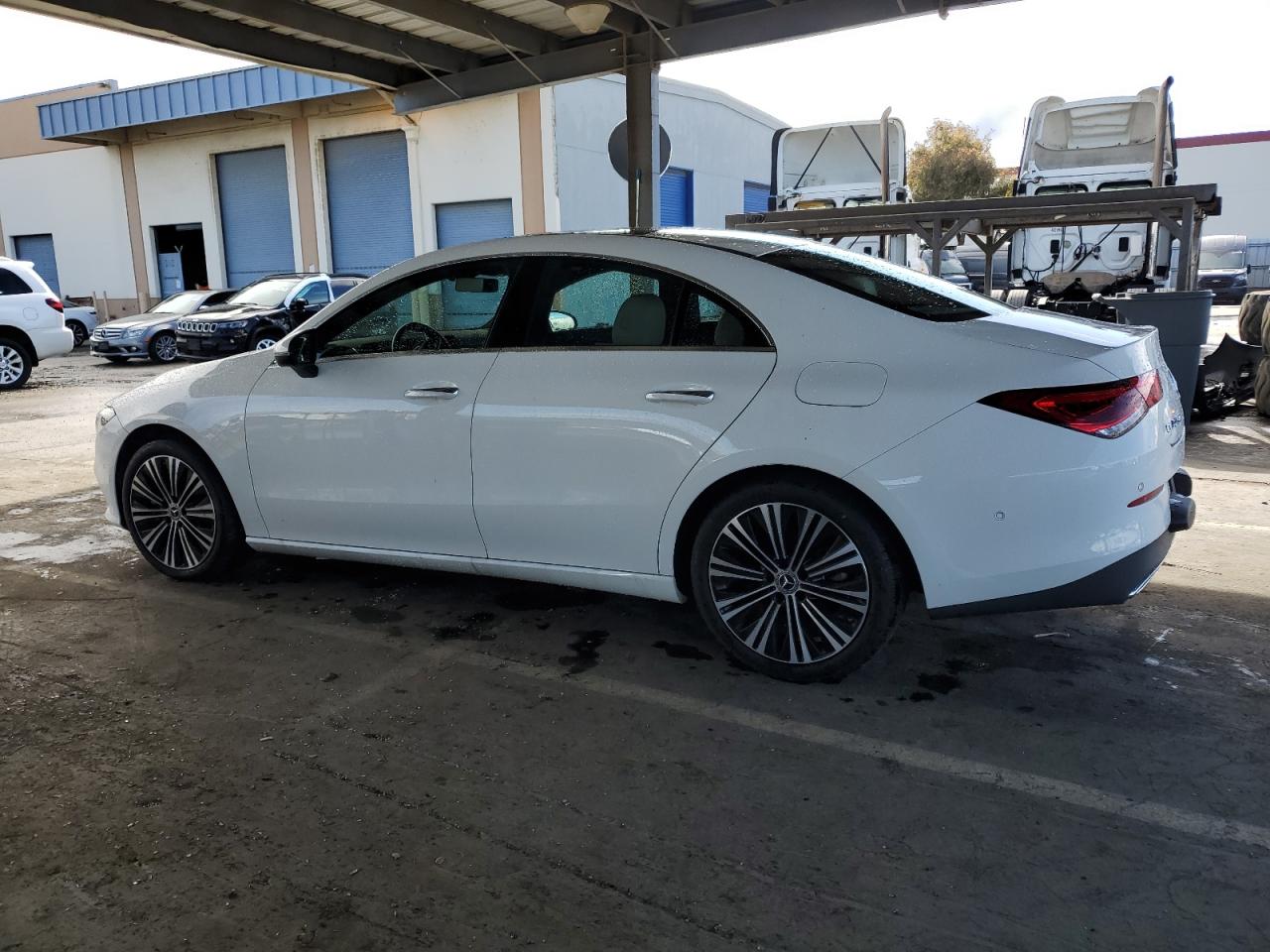2021 Mercedes-Benz CLA-klasse VIN W1K5J4GB9MN190042 Copart auction photo, front end damage thumbnail 2