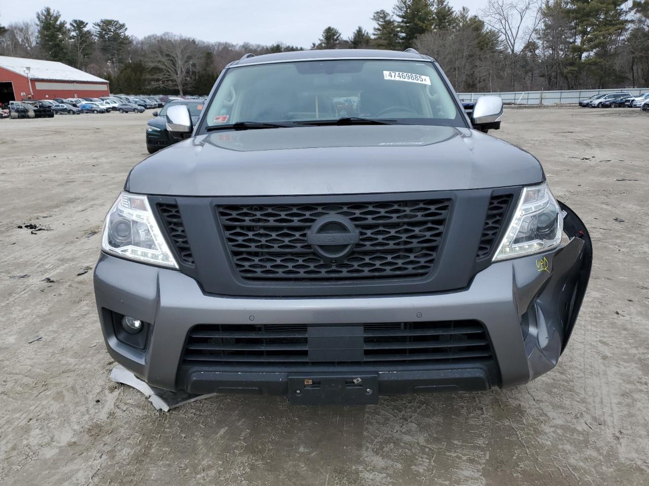 2020 Nissan Armada VIN JN8AY2NC8L9616156 Copart auction photo, front end / minor dent/scratches damage thumbnail 5
