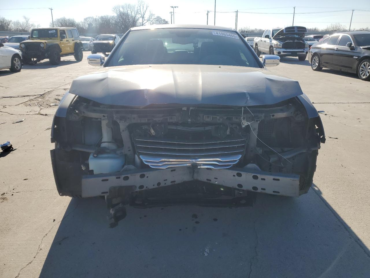 2012 Chrysler 300 VIN 2C3CCAET3CH237910 Copart auction photo, front end / hail damage thumbnail 5