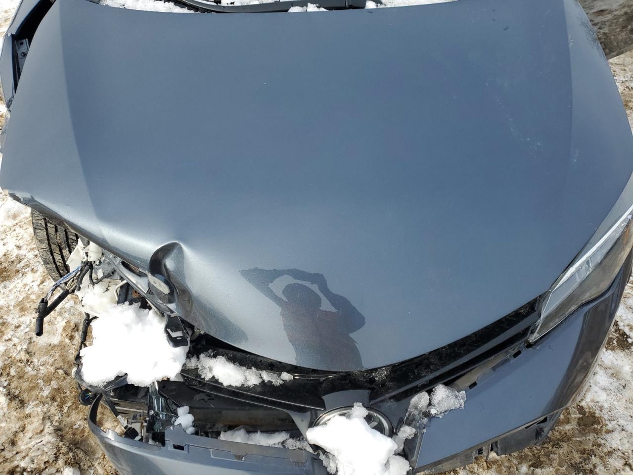 2018 Toyota Corolla VIN 2T1BURHE1JC032156 Copart auction photo, front end damage thumbnail 12
