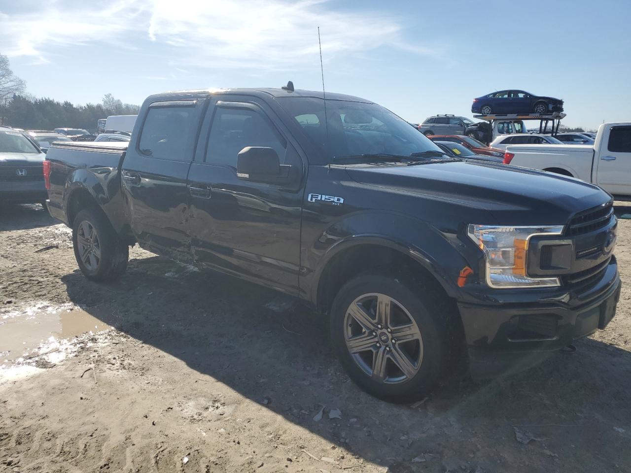 2020 Ford F-150 VIN 1FTEW1E57LFC28271 Copart auction photo, side / minor dent/scratches damage thumbnail 4