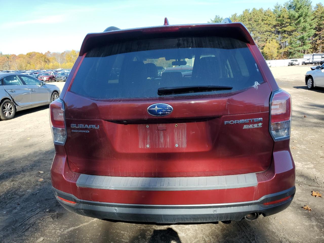 2017 Subaru Forester VIN JF2SJARC1HH549083 Copart auction photo, front end / minor dent/scratches damage thumbnail 6