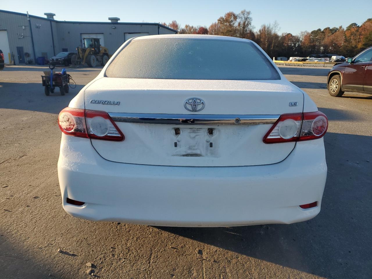 2011 Toyota Corolla VIN 2T1BU4EE4BC573579 Copart auction photo, front end / side damage thumbnail 6