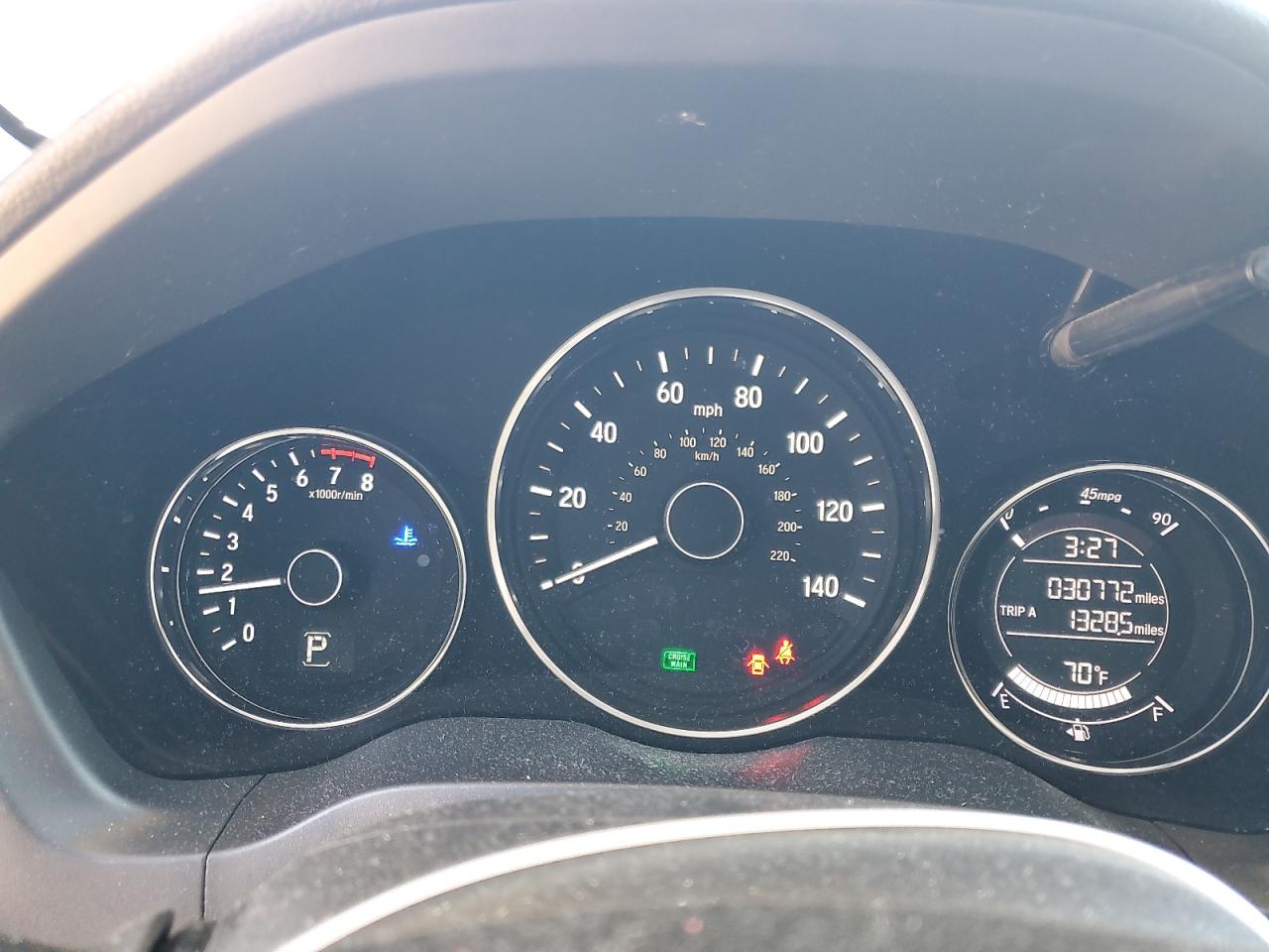 2021 Honda HR-V VIN 3CZRU6H15MM733993 Copart auction photo, rear end / front end damage thumbnail 9