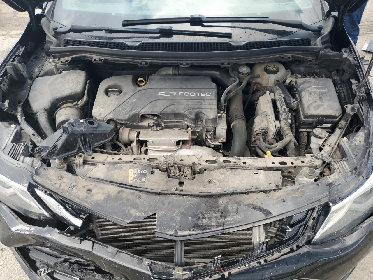 2018 Chevrolet Cruze VIN 1G1BF5SM7J7158180 Copart auction photo, front end / minor dent/scratches damage thumbnail 11