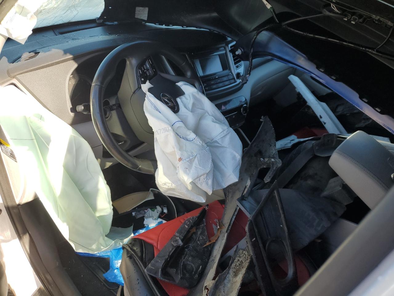 2017 Hyundai Tucson VIN KM8J33A2XHU289725 Copart auction photo, front end / undercarriage damage thumbnail 8