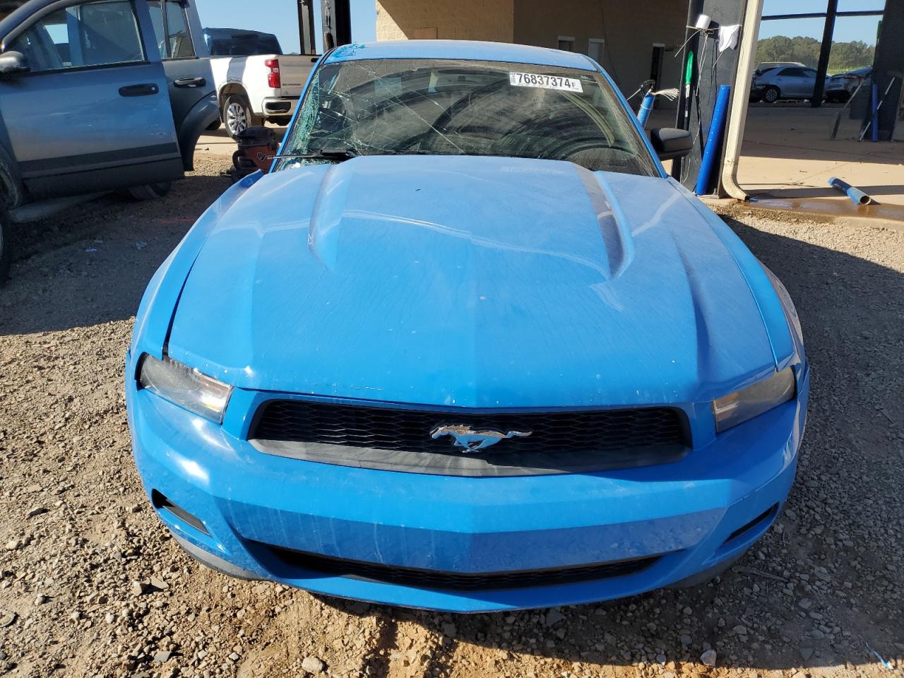 2012 Ford Mustang VIN 1ZVBP8AM3C5274446 Copart auction photo, side / front end damage thumbnail 5
