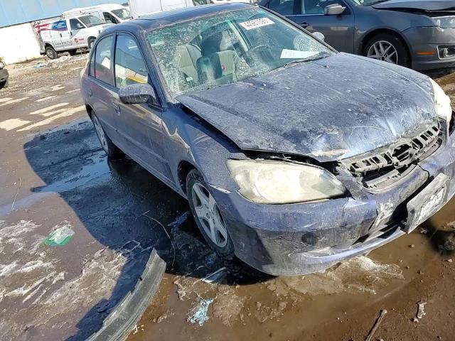 2004 Honda Civic VIN 2HGES26794H592954 Copart auction photo, front end damage thumbnail 10