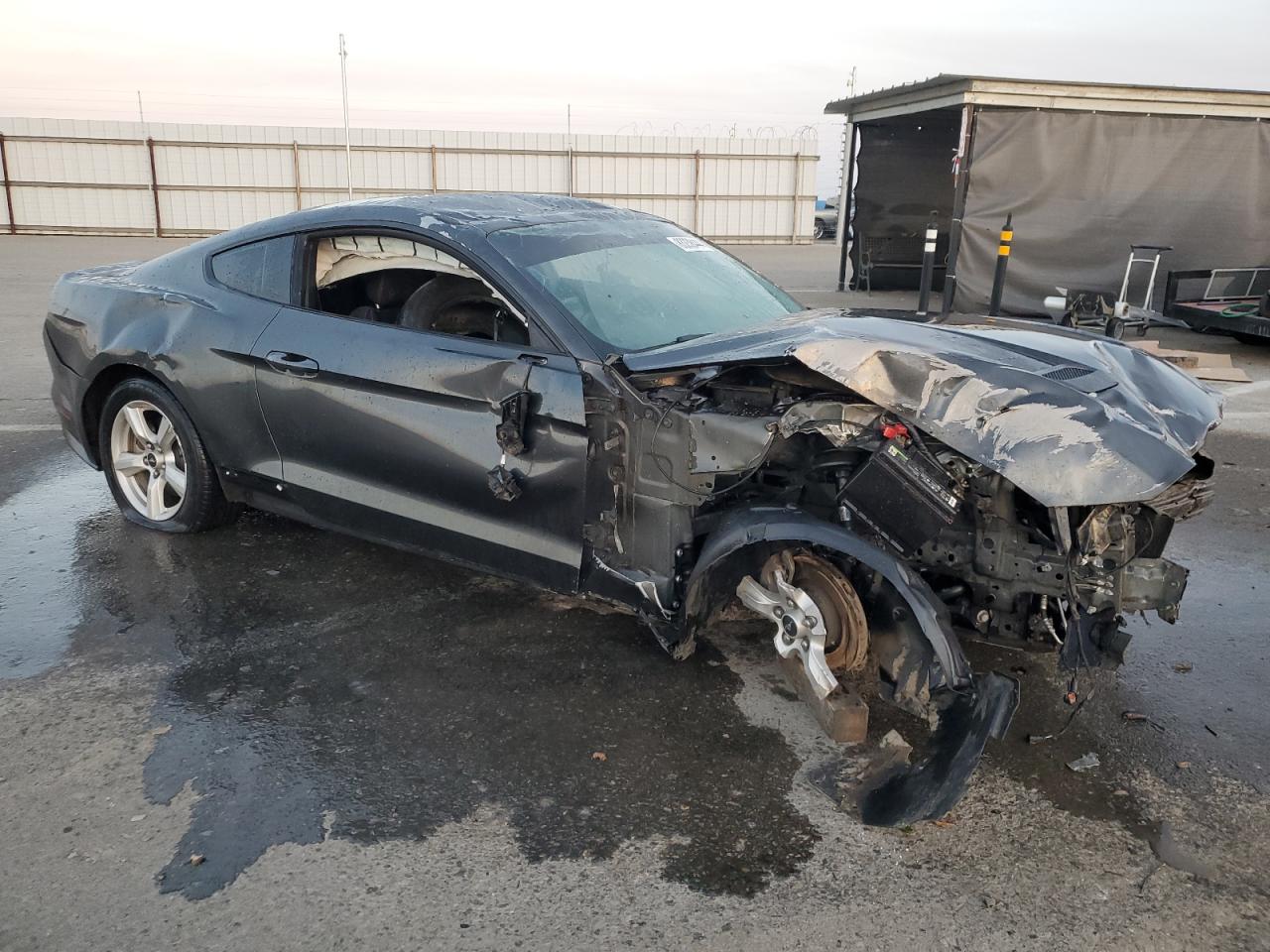2018 Ford Mustang VIN 1FA6P8TH4J5176811 Copart auction photo, all over damage thumbnail 4