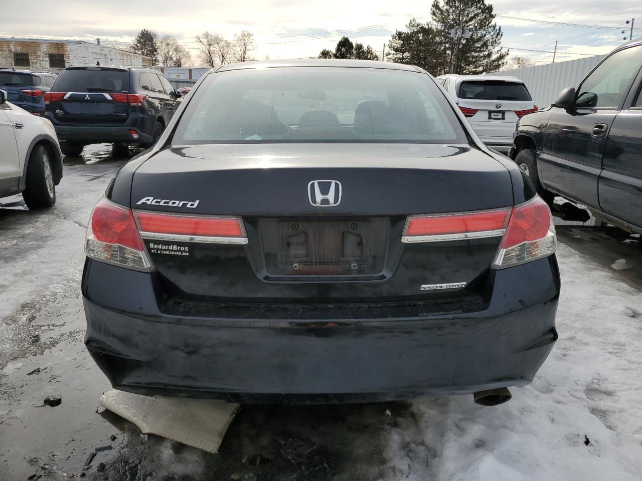 2011 Honda Accord VIN 1HGCP2F66BA145915 Copart auction photo, front end / rear end damage thumbnail 6
